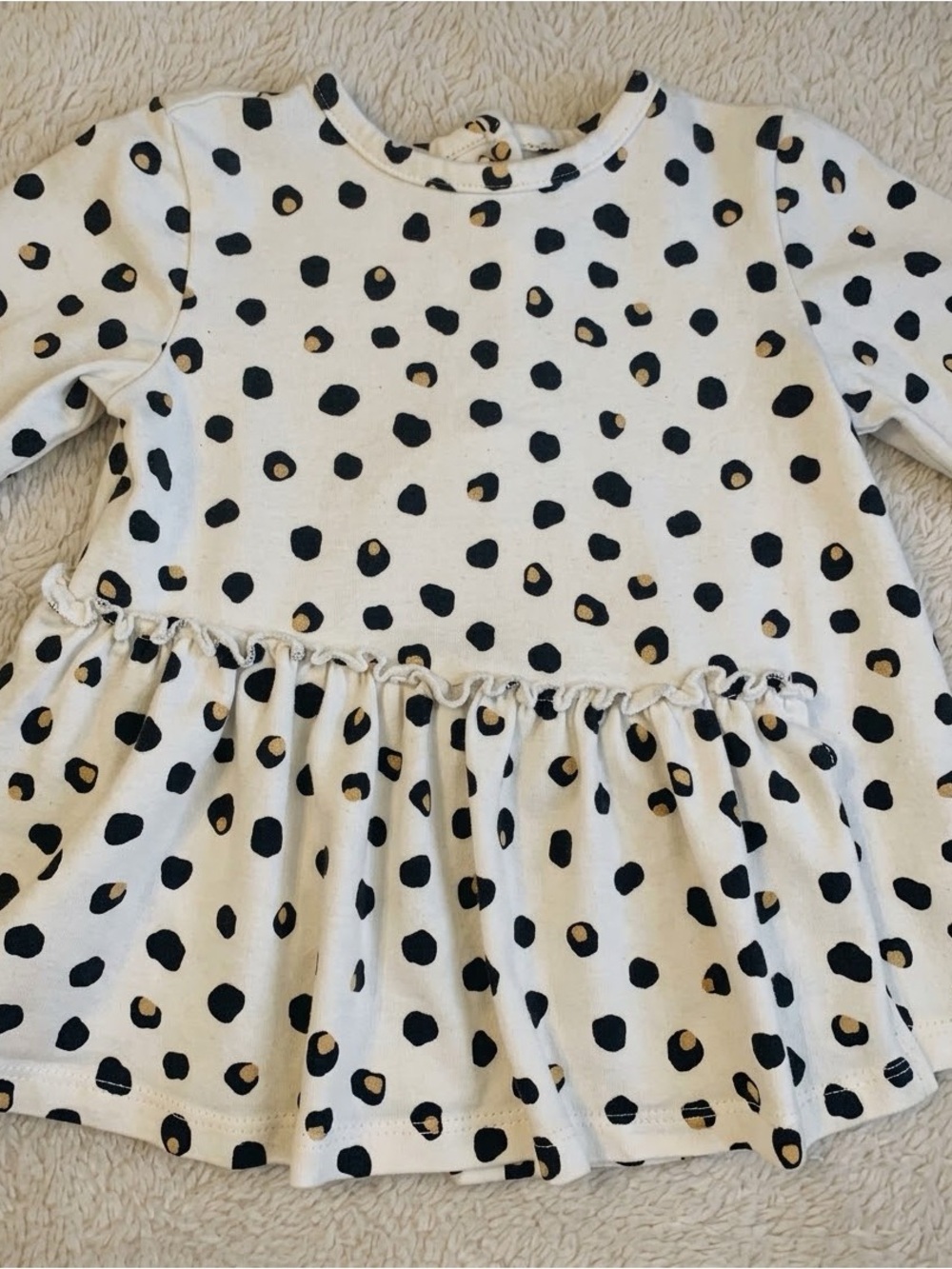 Focus Kids Peplum Top 18M Animal Print